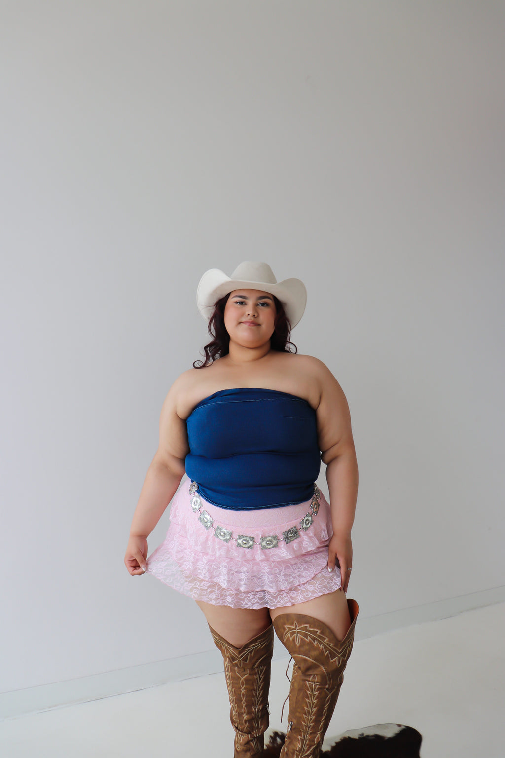 Sabrina Lace skirt | PLUS