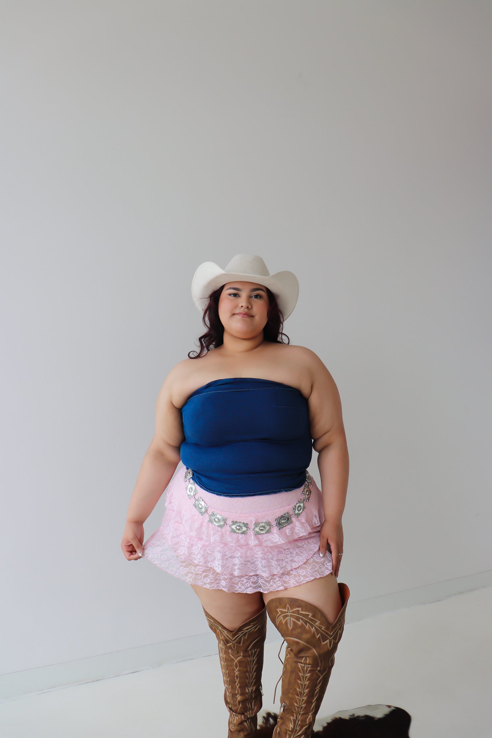 Sabrina Lace skirt | PLUS