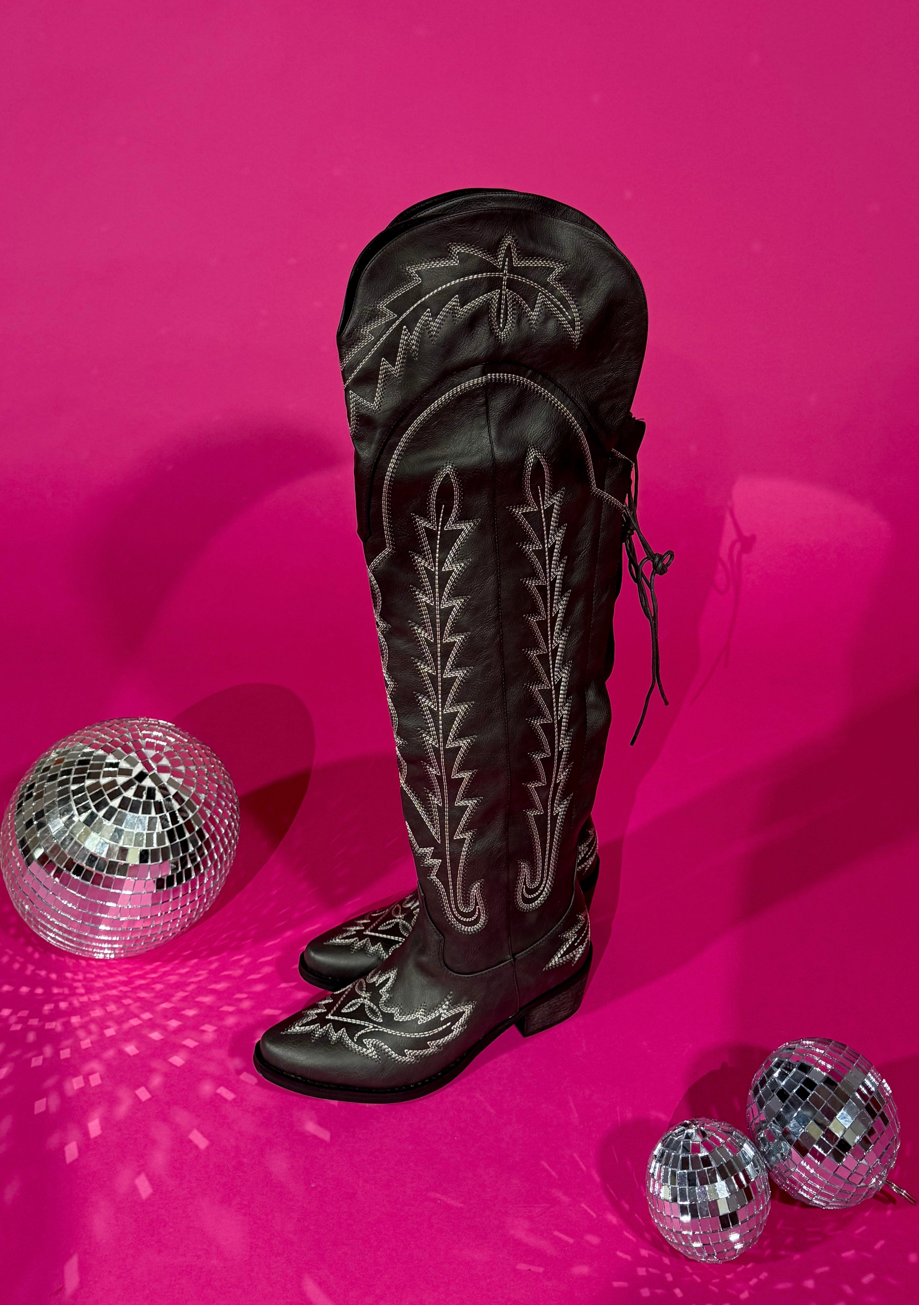 West wide calf boots