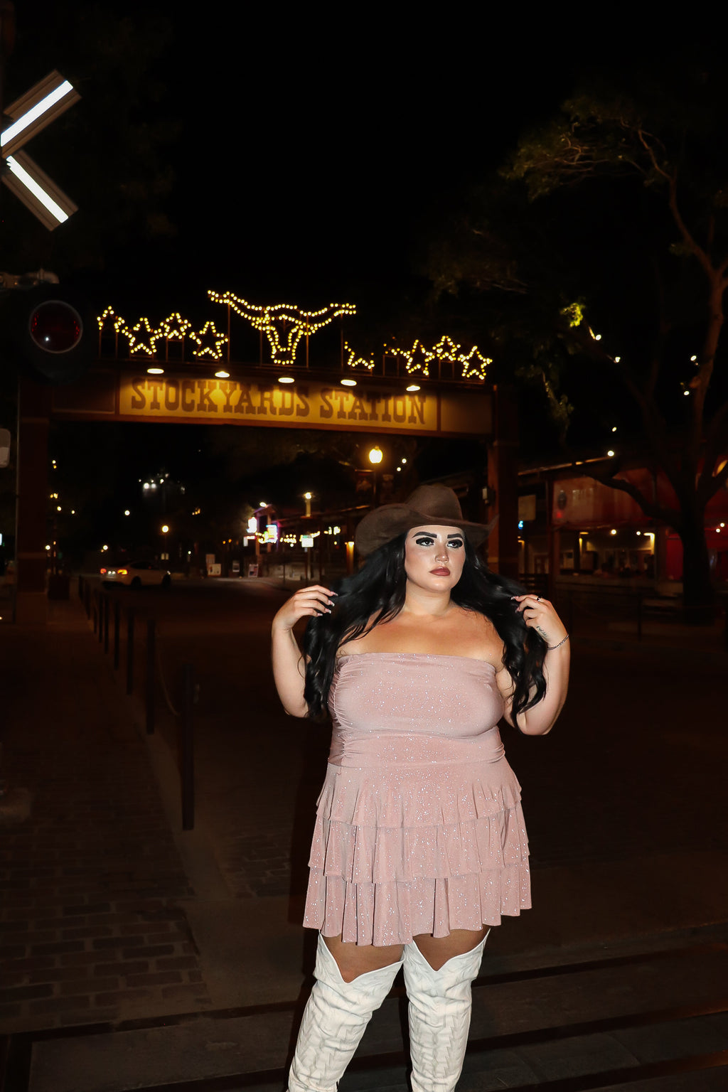 Moroney glitter dress | PLUS