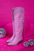 Barbie wide calf boots