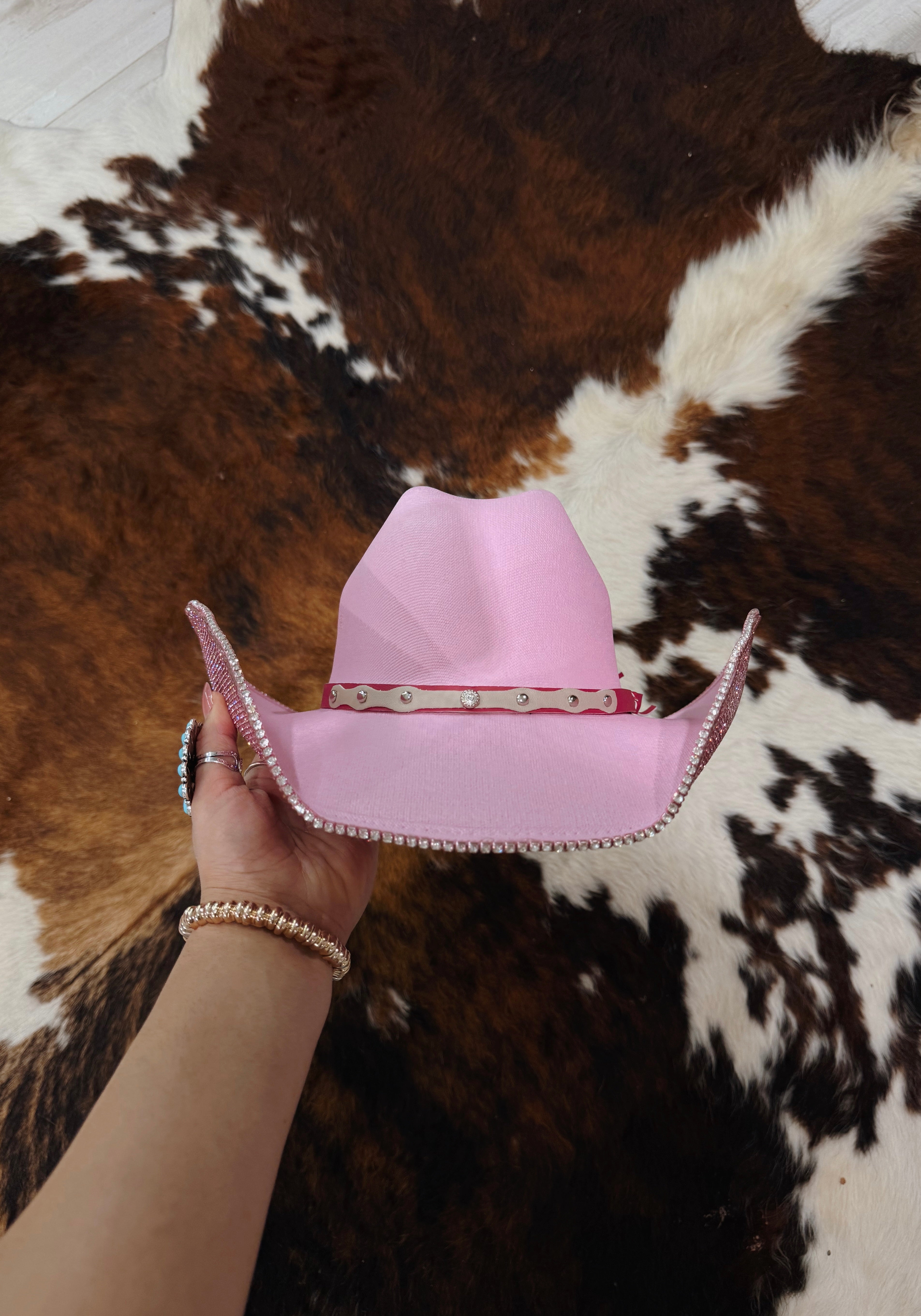 Barbie rhinestone hat