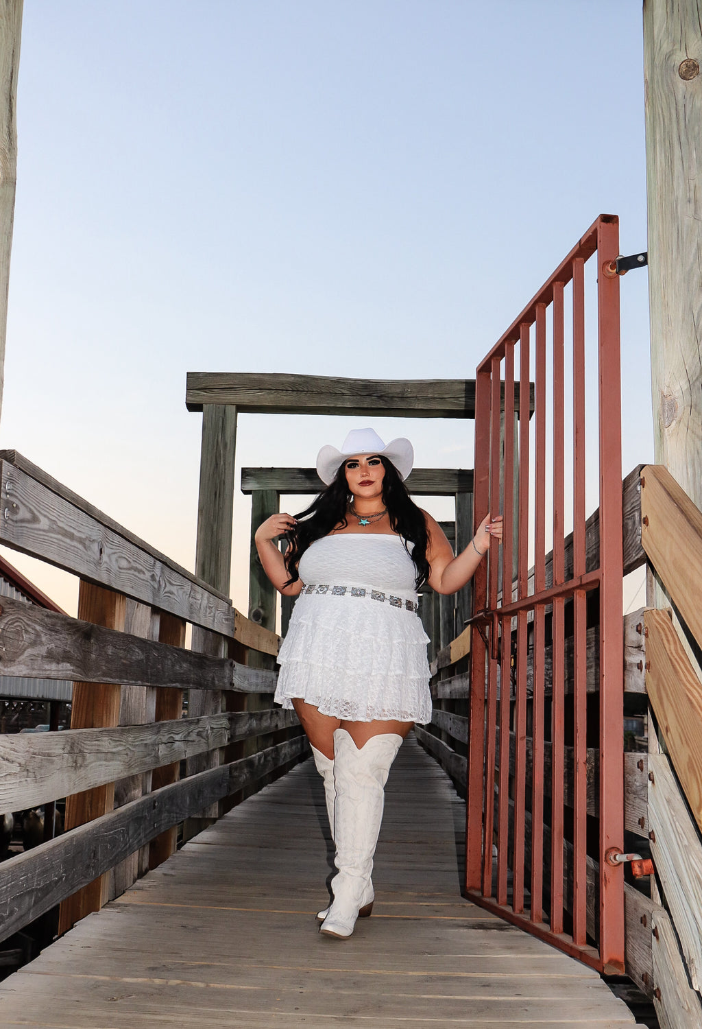 Lucy lace mini dress | PLUS