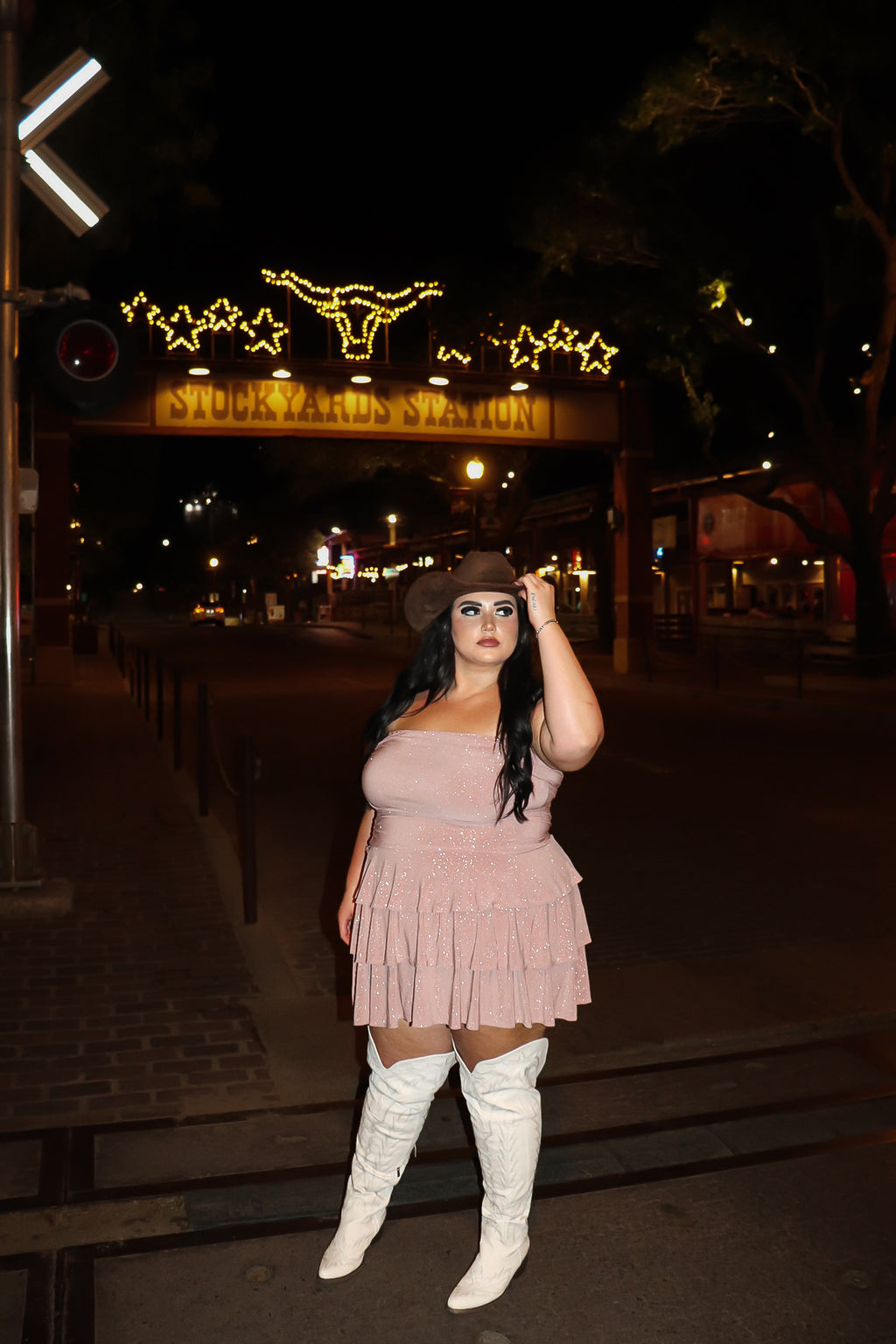 Moroney glitter dress | PLUS