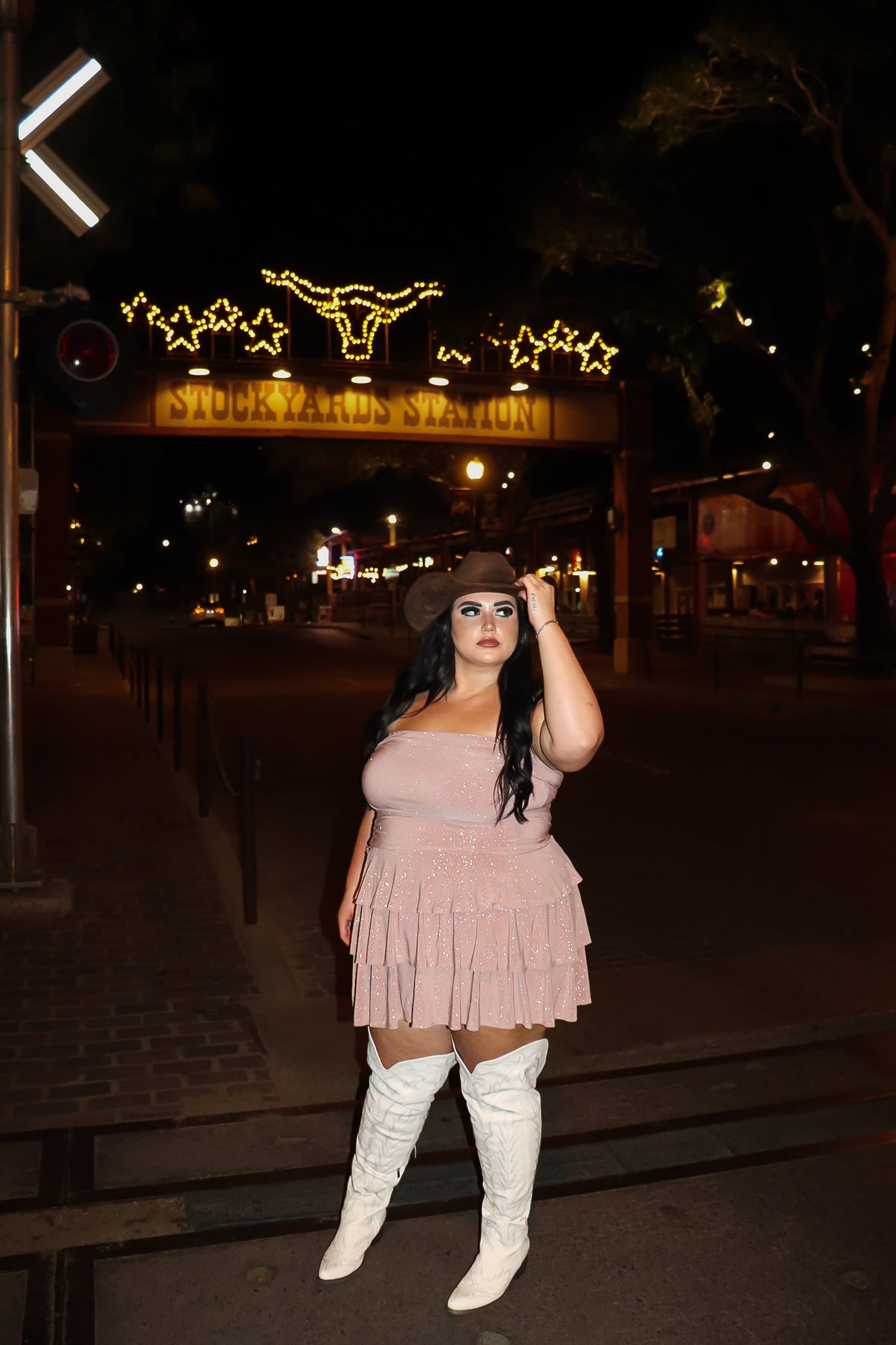 Moroney glitter dress | PLUS