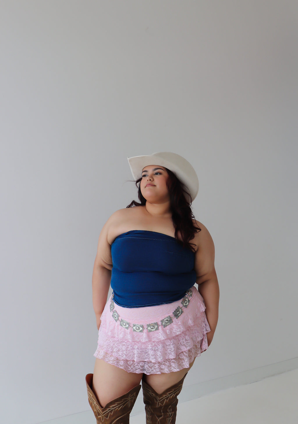 Sabrina Lace skirt | PLUS
