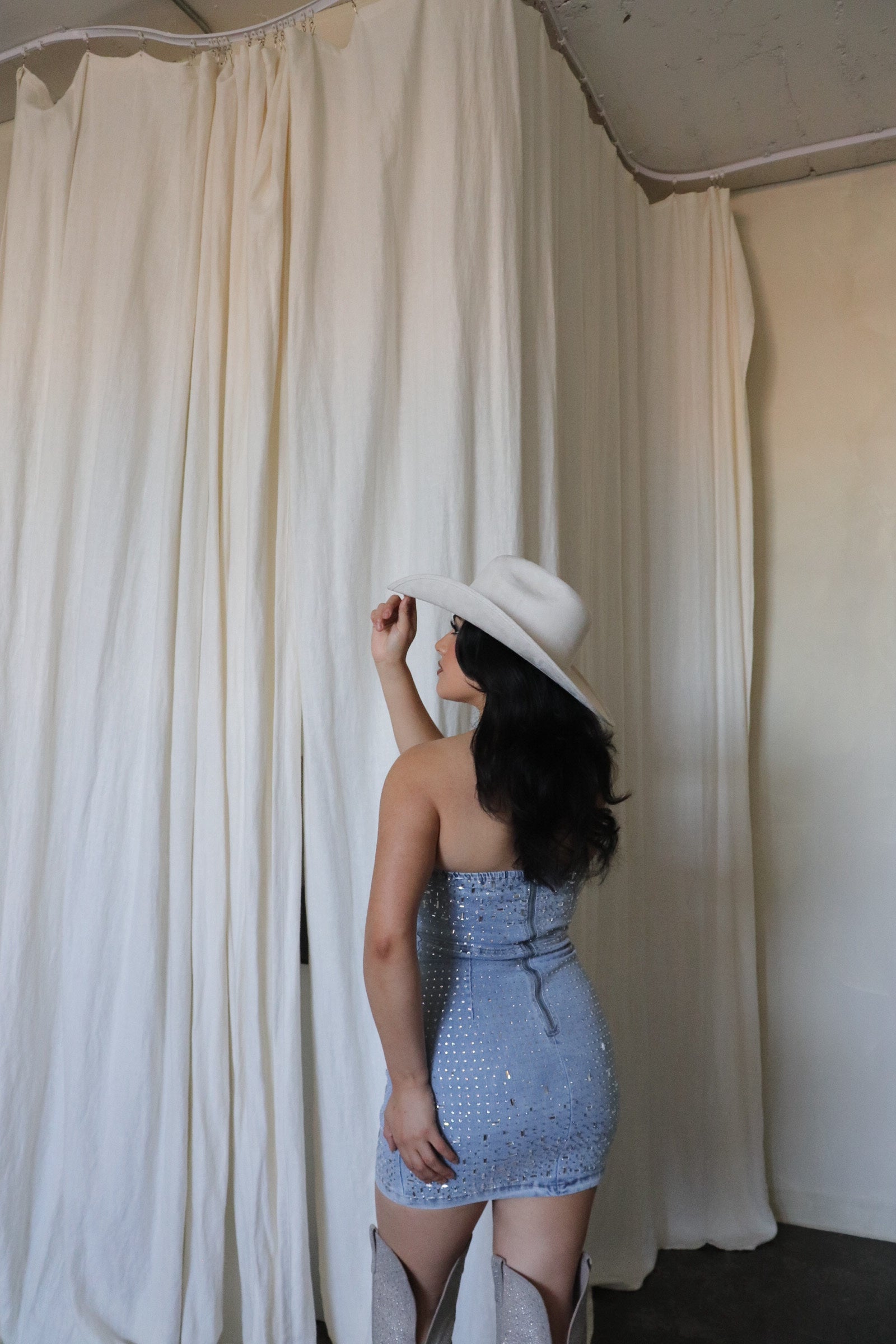 Adeline rhinestone dress